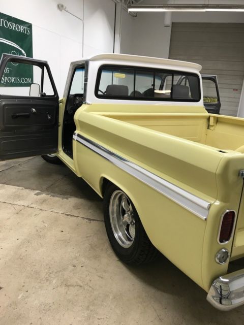 1966 Yellow Chevrolet C-10 Crew Cab Pickup