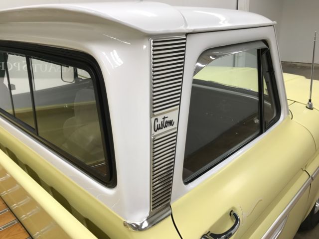 1966 Yellow Chevrolet C-10 Crew Cab Pickup
