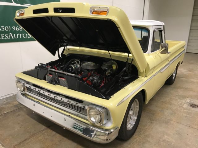 1966 Yellow Chevrolet C-10 Crew Cab Pickup