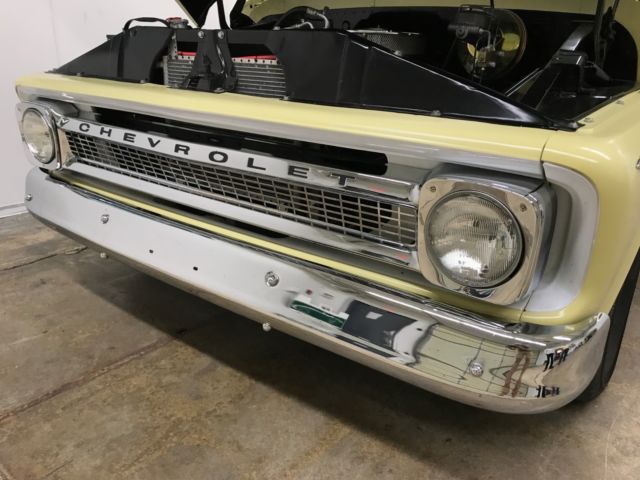 1966 Yellow Chevrolet C-10 Crew Cab Pickup