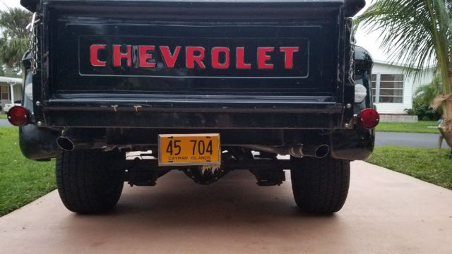 1966 black Chevrolet C-10 Standard Cab Pickup