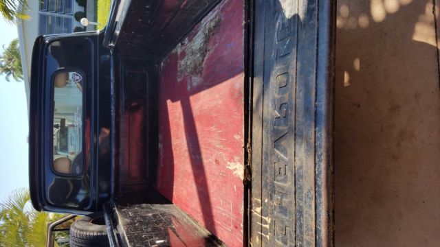 1966 black Chevrolet C-10 Standard Cab Pickup