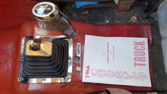 1966 black Chevrolet C-10 Standard Cab Pickup