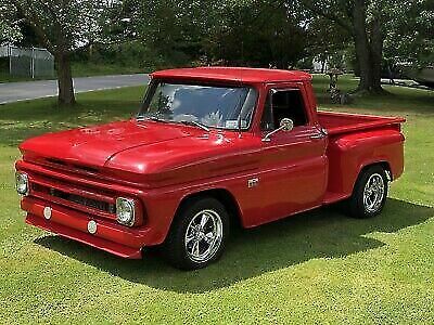 1966 Red Chevrolet C-10 Pickup
