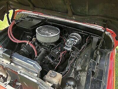 1966 Red Chevrolet C-10 Pickup