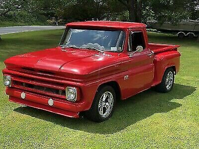 1966 Red Chevrolet C-10 Pickup