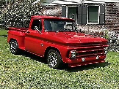 1966 Red Chevrolet C-10 Pickup