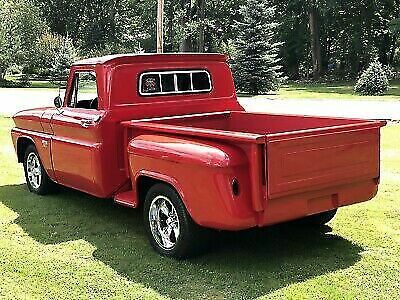 1966 Red Chevrolet C-10 Pickup