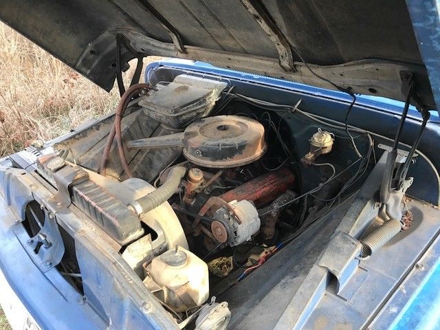 1966 Blue Chevrolet C-10 Standard Cab Pickup