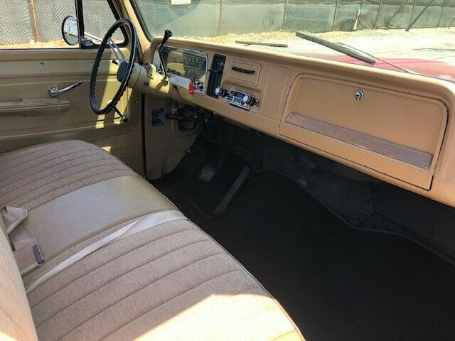 1966 Red Chevrolet C-10 Standard Cab Pickup