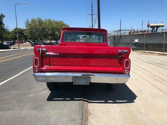 1966 Red Chevrolet C-10 Standard Cab Pickup