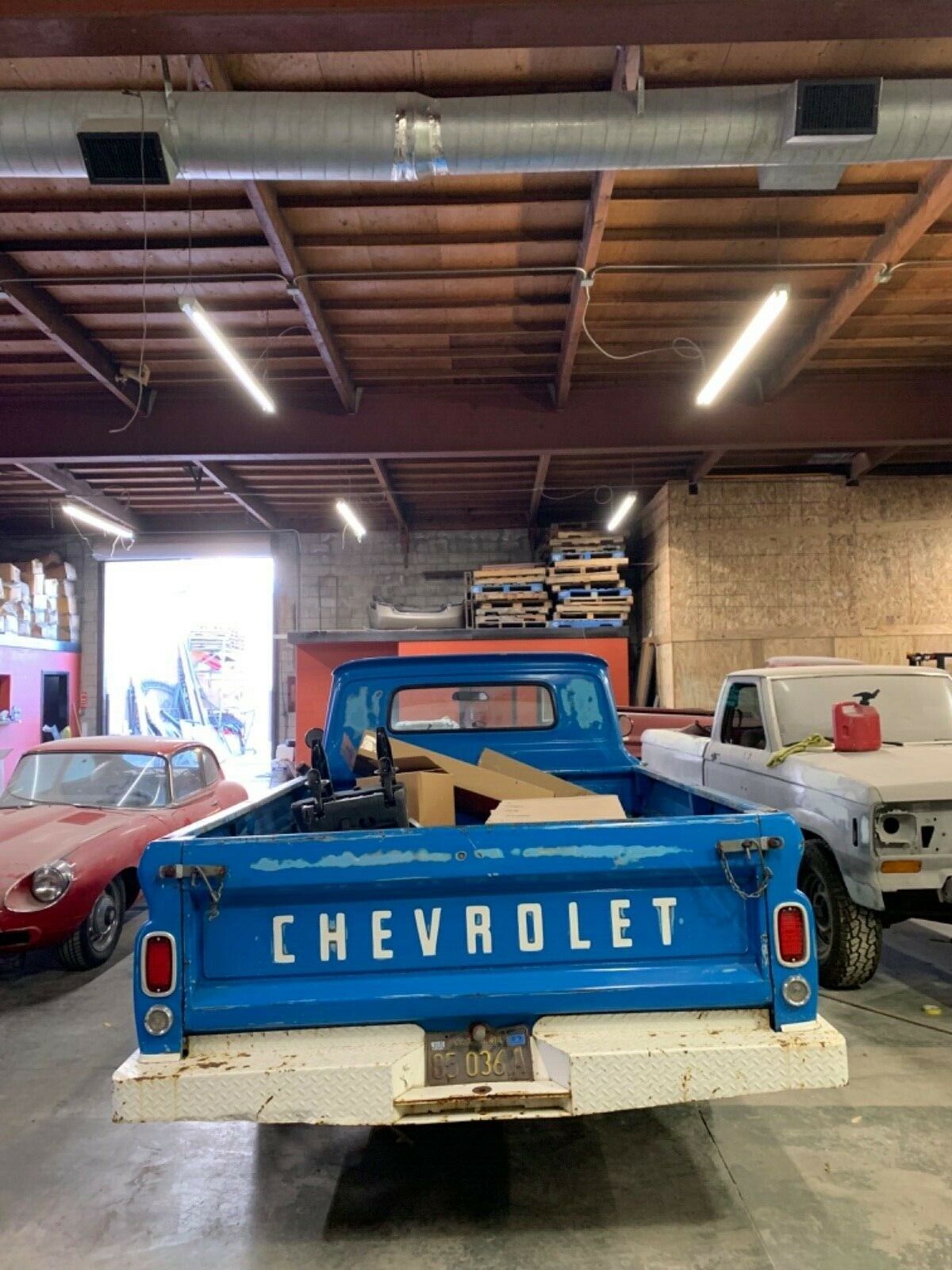 1966 Blue Chevrolet C-10 Pick up