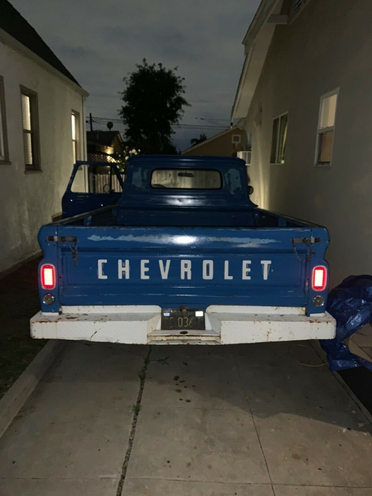1966 Blue Chevrolet C-10 Pick up