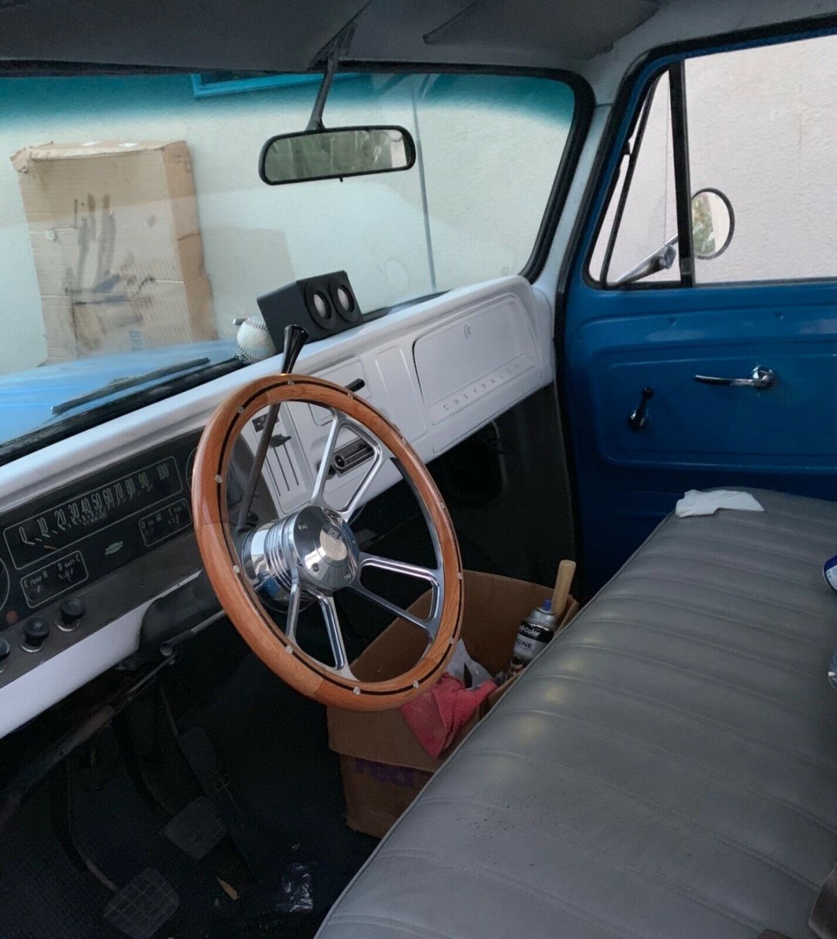 1966 Blue Chevrolet C-10 Pick up