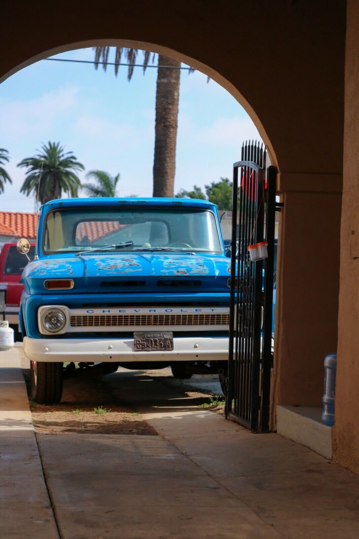 1966 Blue Chevrolet C-10 Pick up