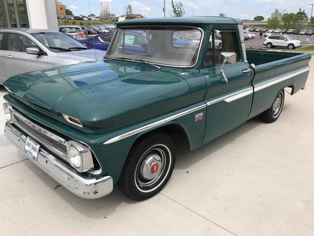 1966 Green Chevrolet C-10 --