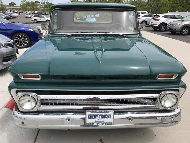 1966 Green Chevrolet C-10 --