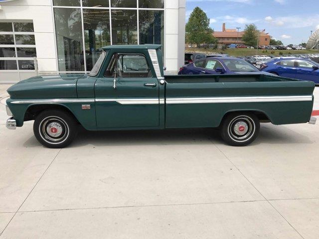 1966 Green Chevrolet C-10 --