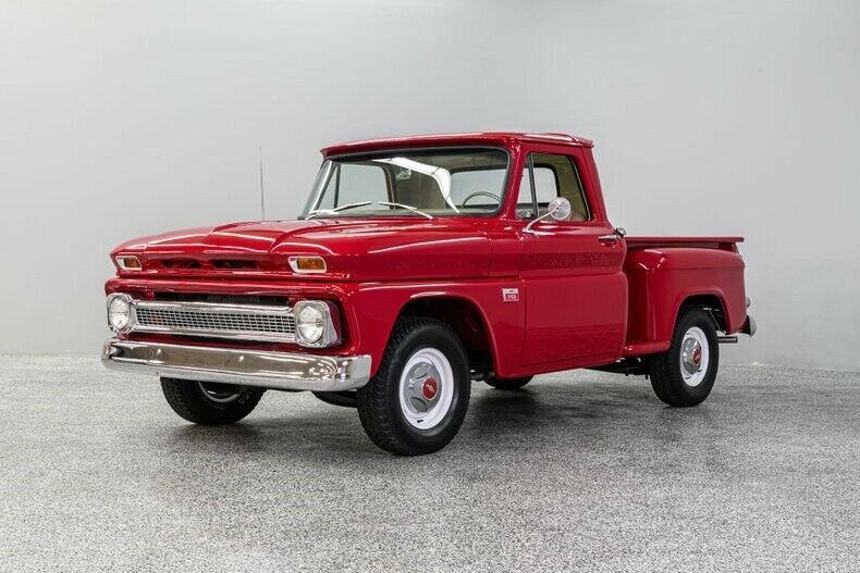 1966 Red Chevrolet C-10 Pickup Truck