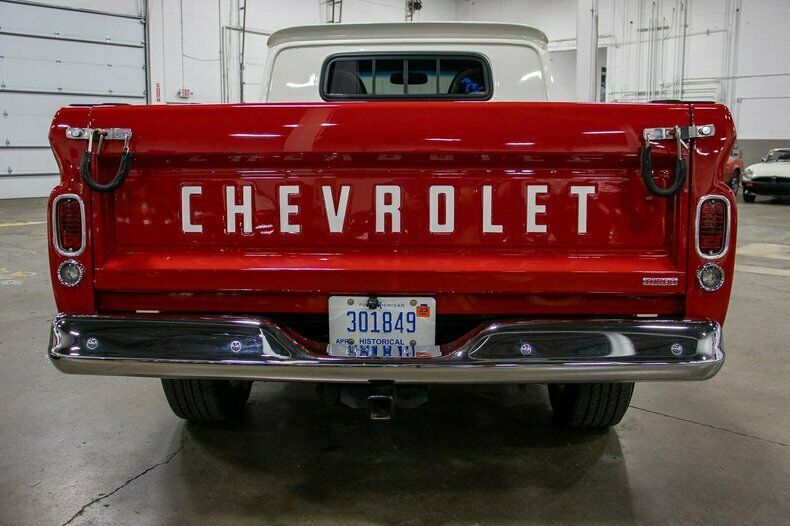 1966 Red Chevrolet C-10 --