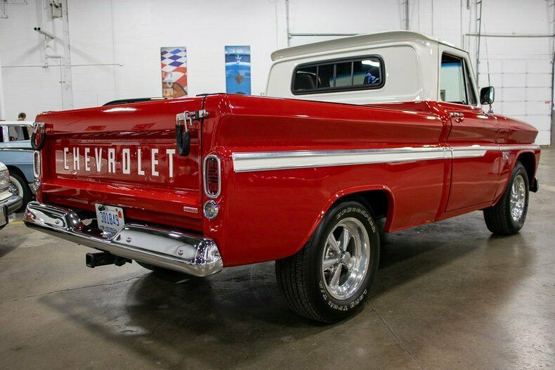 1966 Red Chevrolet C-10 --