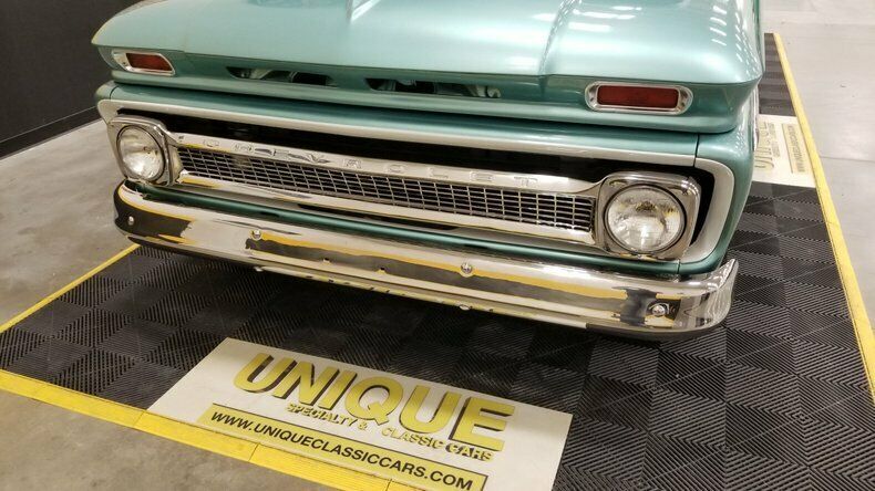 1966 Teal Chevrolet C10 Pickup (Truck)