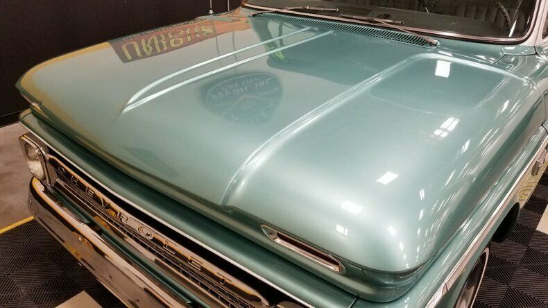 1966 Teal Chevrolet C10 Pickup (Truck)