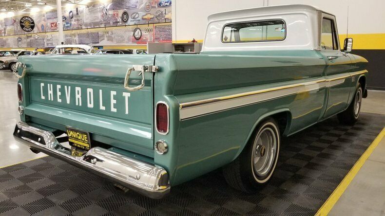 1966 Teal Chevrolet C10 Pickup (Truck)