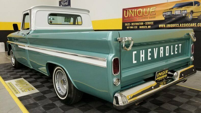 1966 Teal Chevrolet C10 Pickup (Truck)