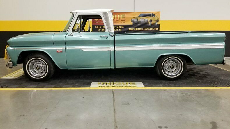 1966 Teal Chevrolet C10 Pickup (Truck)