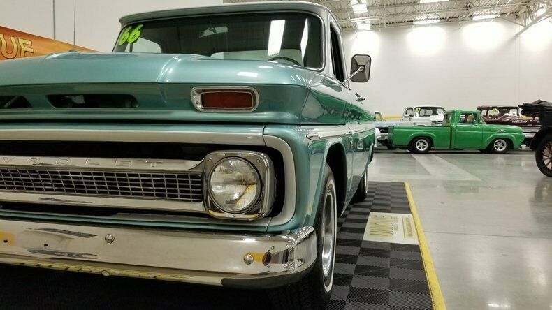 1966 Teal Chevrolet C10 Pickup (Truck)
