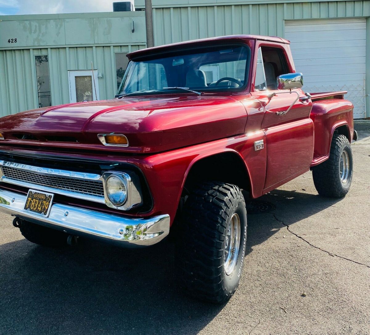 1966 RED Chevrolet C-10