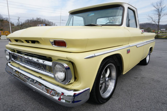 1966 Yellow Chevrolet C-10 Reg Cab Pickup