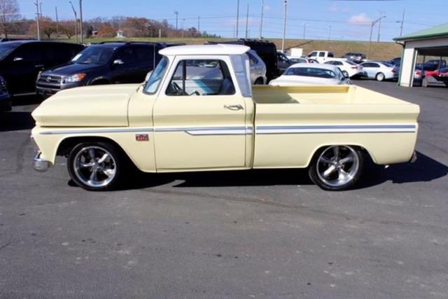 1966 Yellow Chevrolet C-10 Reg Cab Pickup