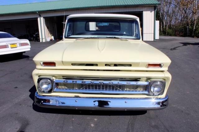 1966 Yellow Chevrolet C-10 Reg Cab Pickup