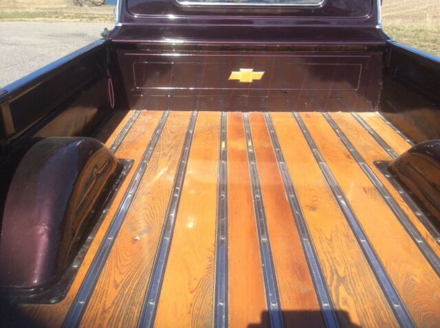 1966 Black Cherry Chevrolet C-10 C10 long box