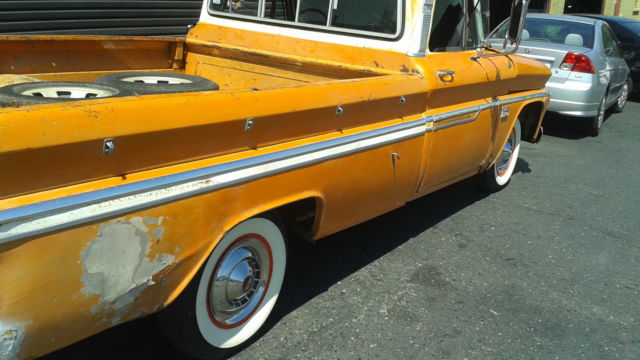 1966 Orange Chevrolet Other Pickups long bed