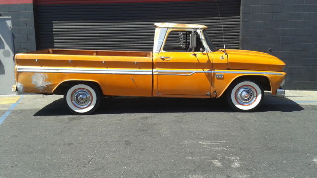 1966 Orange Chevrolet Other Pickups long bed