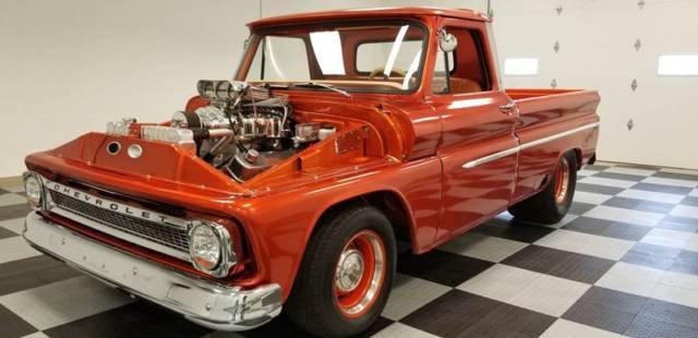 1966 Orange Chevrolet Other Pickups Pickup Truck