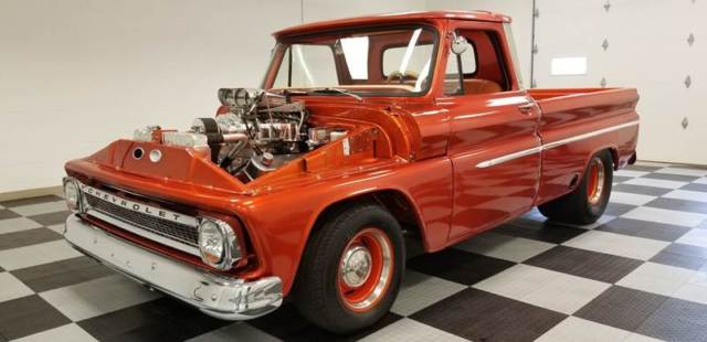 1966 Orange Chevrolet Other Pickups Pickup Truck