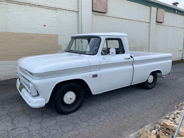 1966 White Chevrolet C-10 Truck