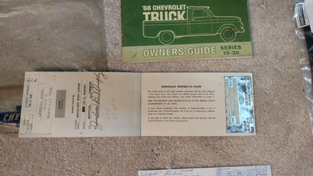 1966 White Chevrolet C-10 Truck