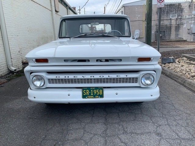 1966 White Chevrolet C-10 Truck