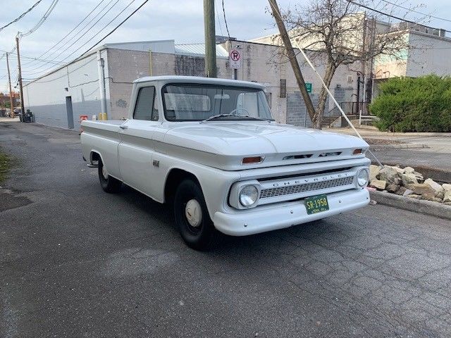 1966 White Chevrolet C-10 Truck