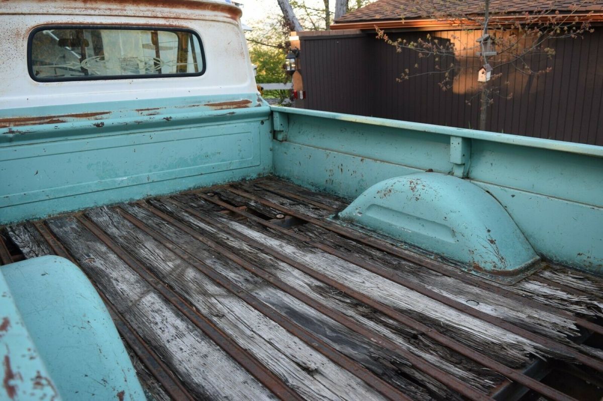1966 Blue Chevrolet C-10 Standard Cab Pickup