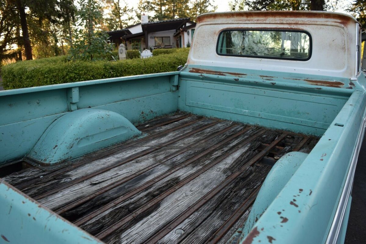 1966 Blue Chevrolet C-10 Standard Cab Pickup