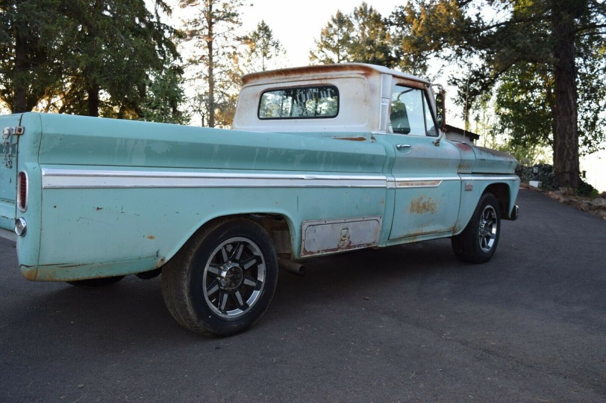1966 Blue Chevrolet C-10 Standard Cab Pickup