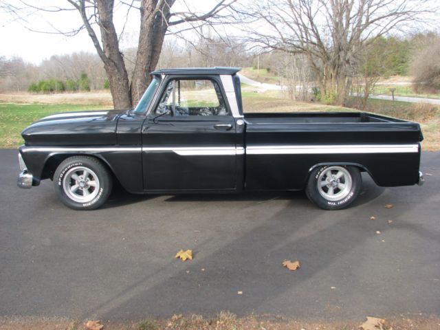 1966 Black Chevrolet Other Pickups Standard Cab Pickup