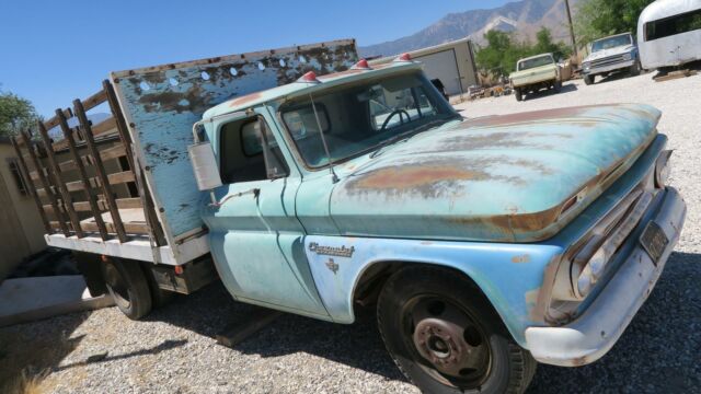 1966 Green Chevrolet C-10 --