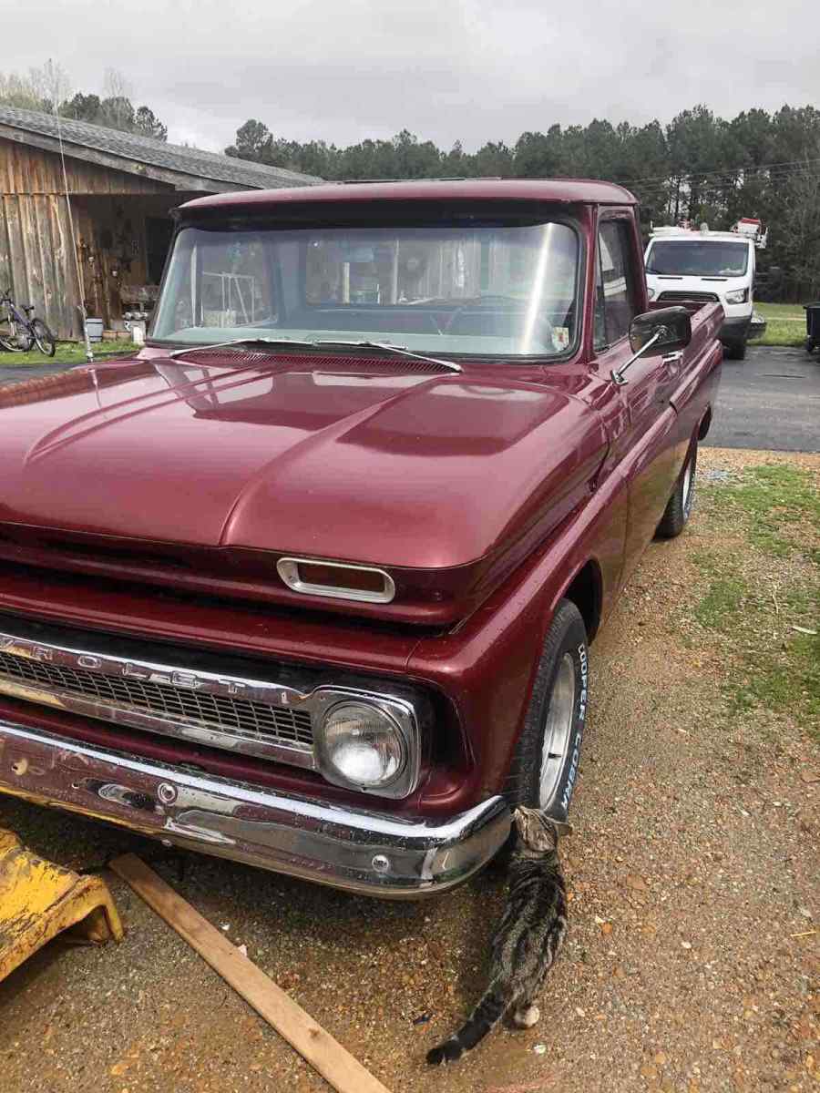 1966 Red Chevrolet C10/K10 Pickup